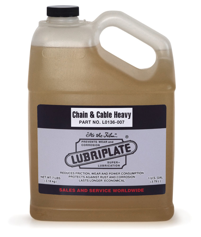 Chain & Cable Heavy Lubriplate Lubricants Co.